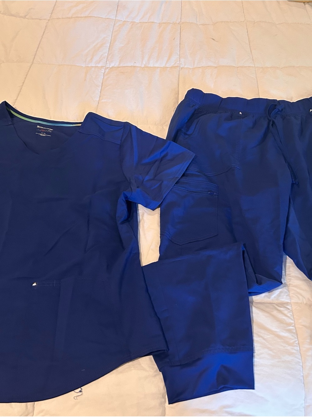 Scrubstar Women's Scrub Set in Royal Blue